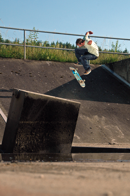 Thilo *Kickflip* Überlaufbecken