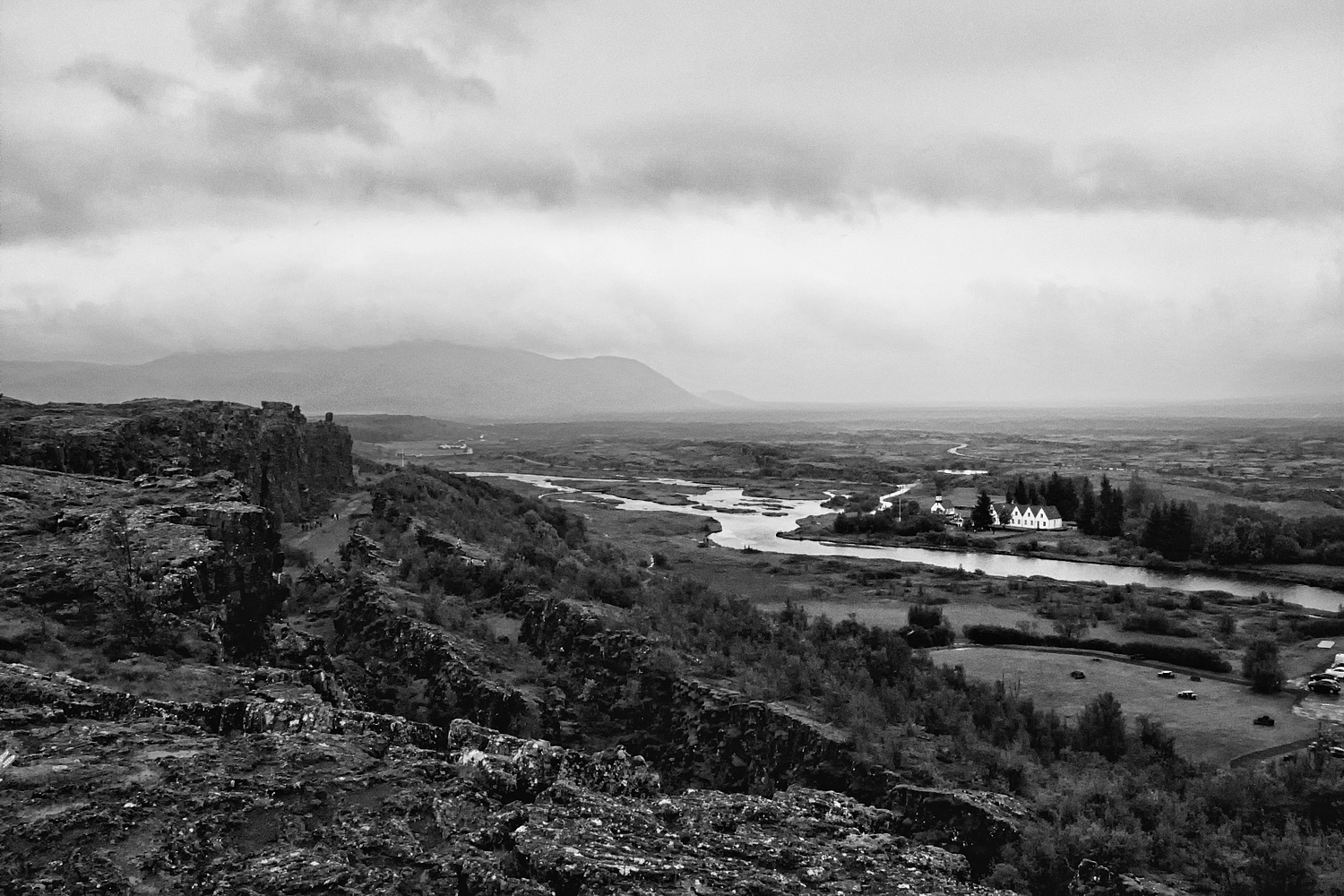 Thingvellir in Island