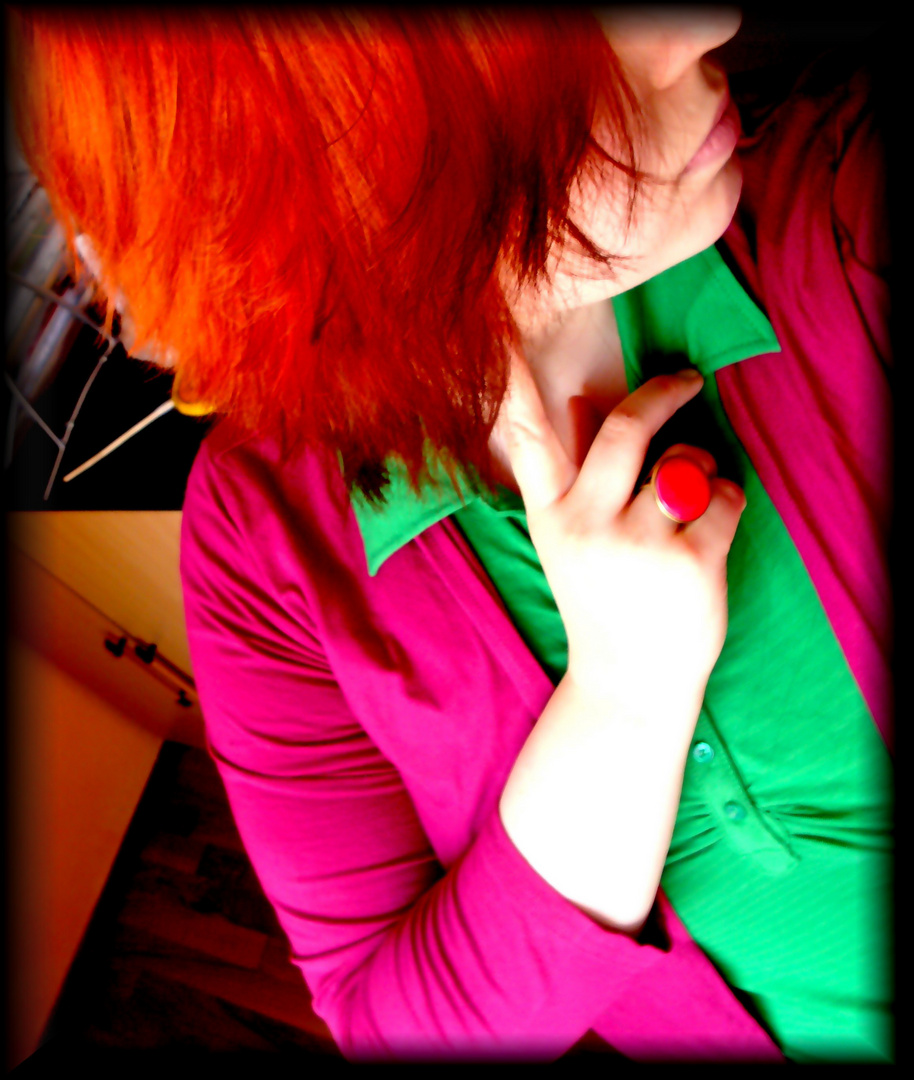 Thinking about... colour blocking :-D