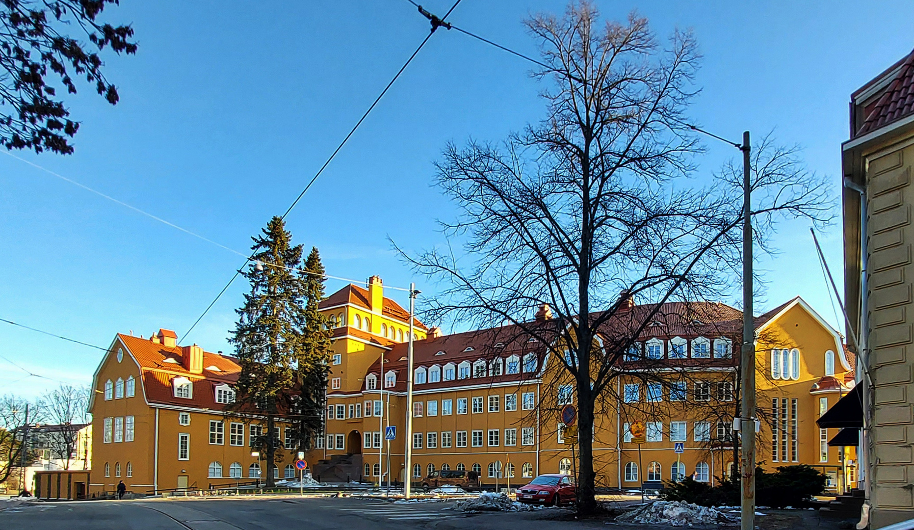 This building has been before the military academy