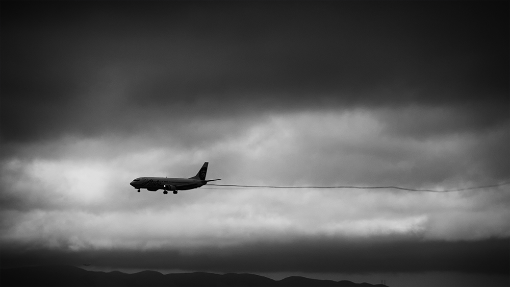 This is a Non-Smoking Flight - operated by Marlboro Airways