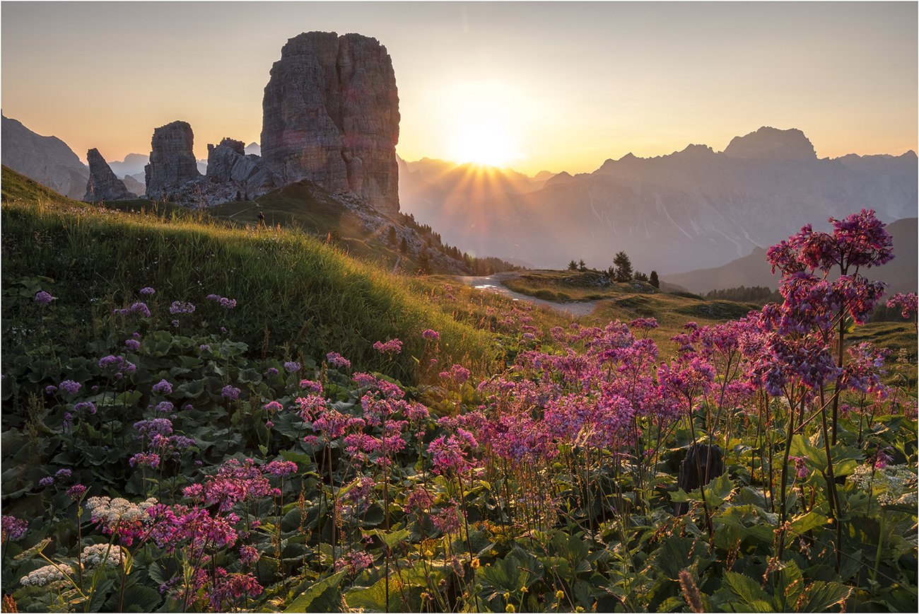 this morning on the cinque torri