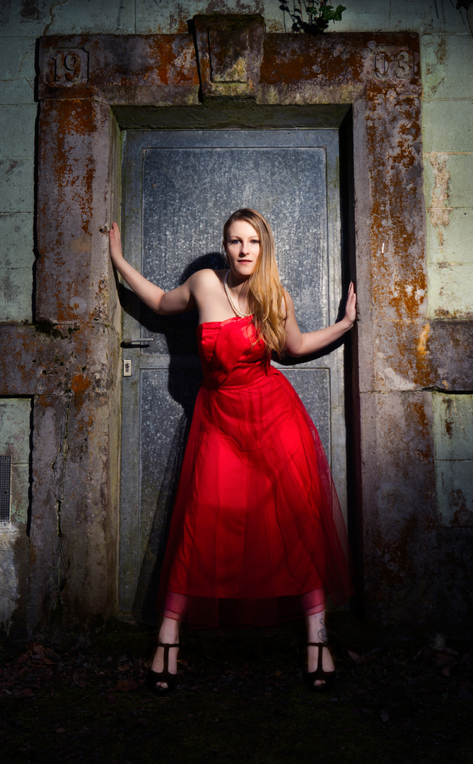 this red dress