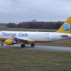 Thomas Cook Taxiing to GATE in HAM