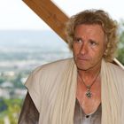 Thomas Gottschalk auf der Aussichtsplattform - BUGA Koblenz