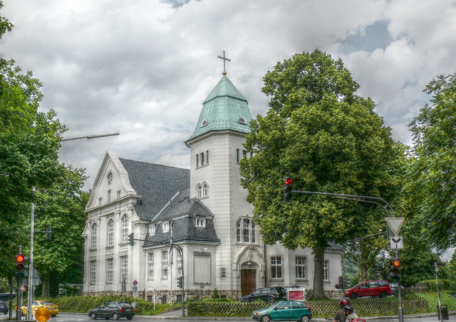 Thomaskirche in Wuppertal Uellendahl-Ostersbaum