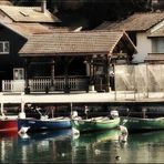 Thonon et son petit port des pêcheurs