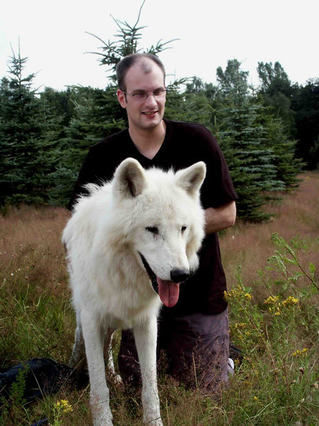 Thorsten mit dem Wolf !