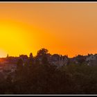 Thouars au coucher du soleil