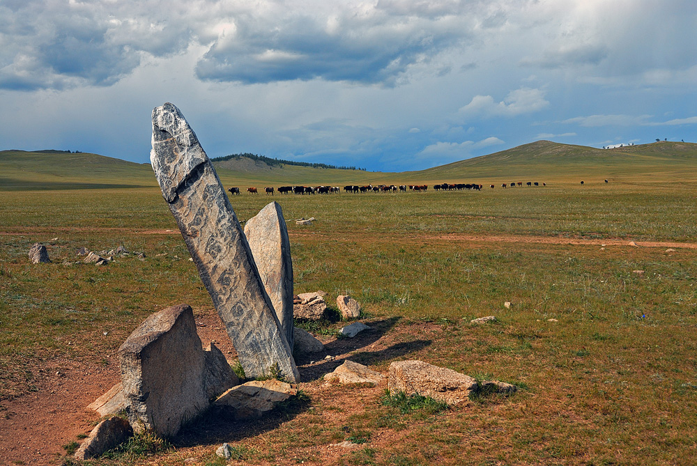 Thousand years old Deer Stones