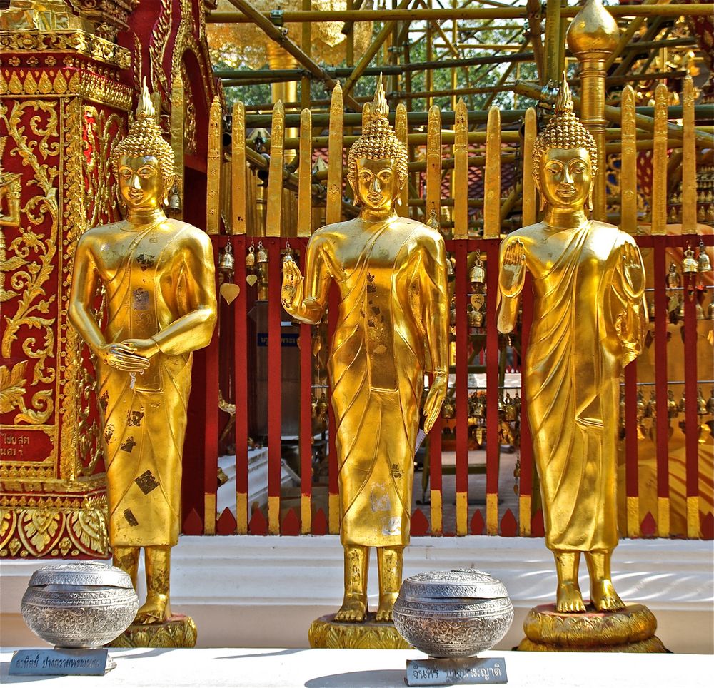 Three Buddhas.