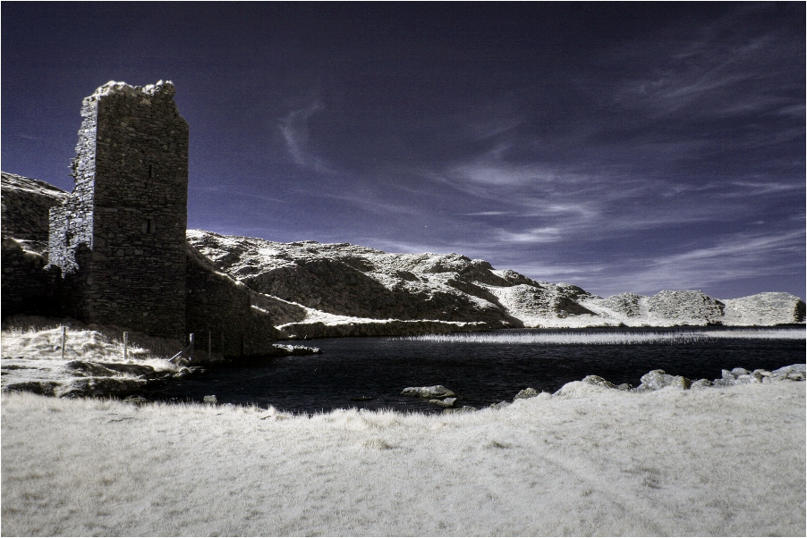 Three Castle Head in IR