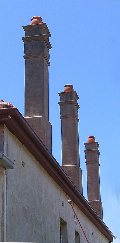 Three chimneys