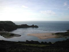 three cliffs bay