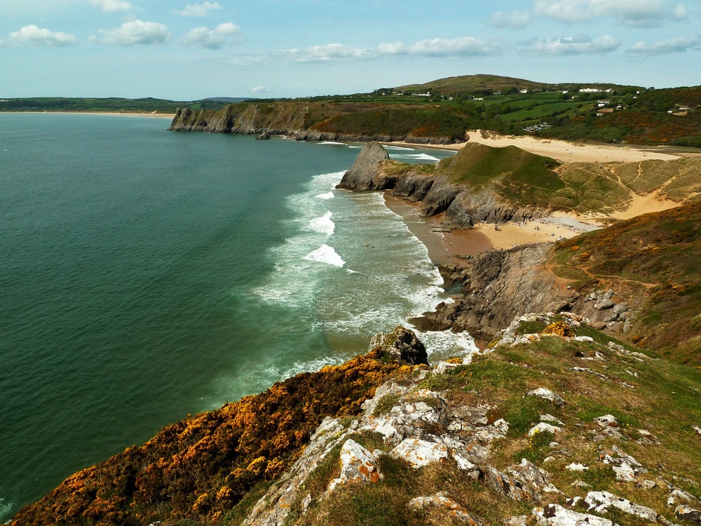 Three Cliffs Bay, Gower