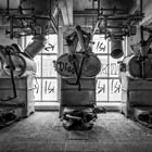 Three dough kneading machines 