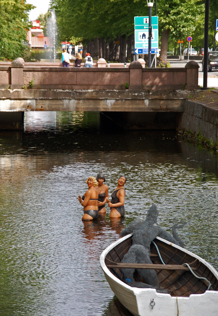 Three graces on Rauma channel