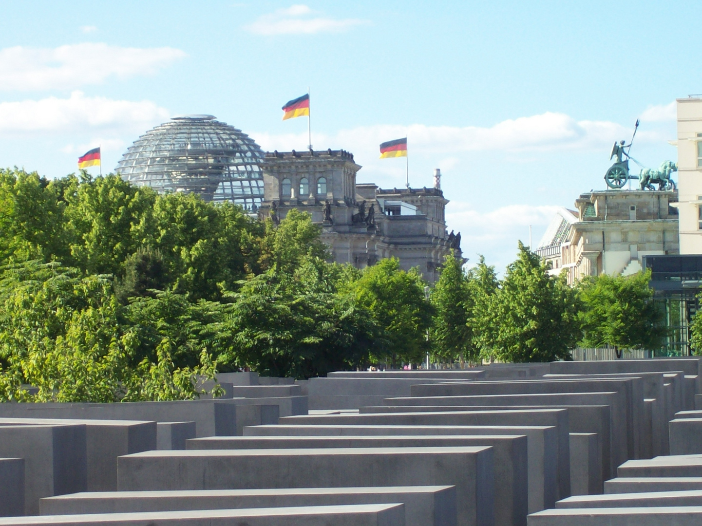 Three in One - Reichstag, Brandenburger Tor & Holocaust-Mahnmal