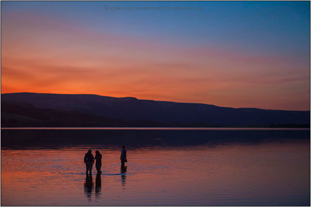 Three In Sunset 