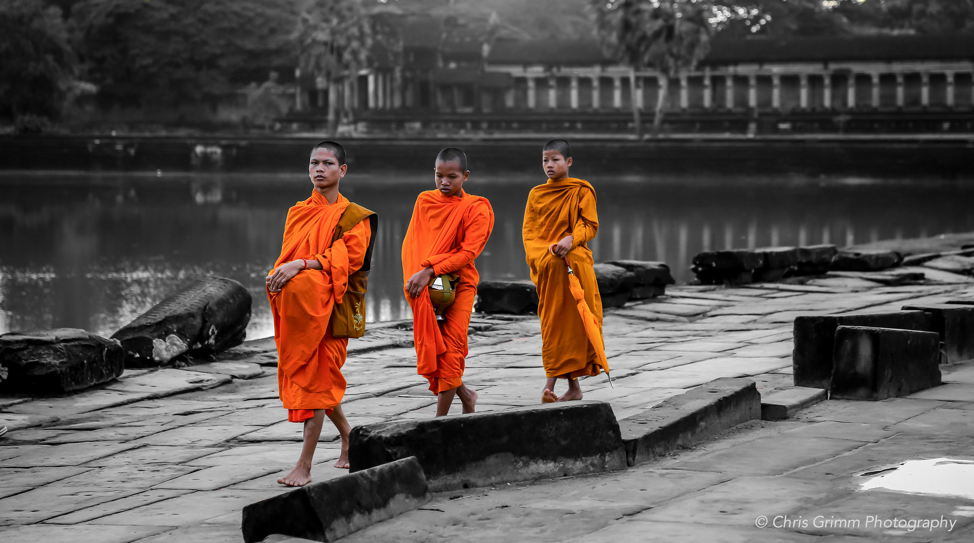 Three Little Monks