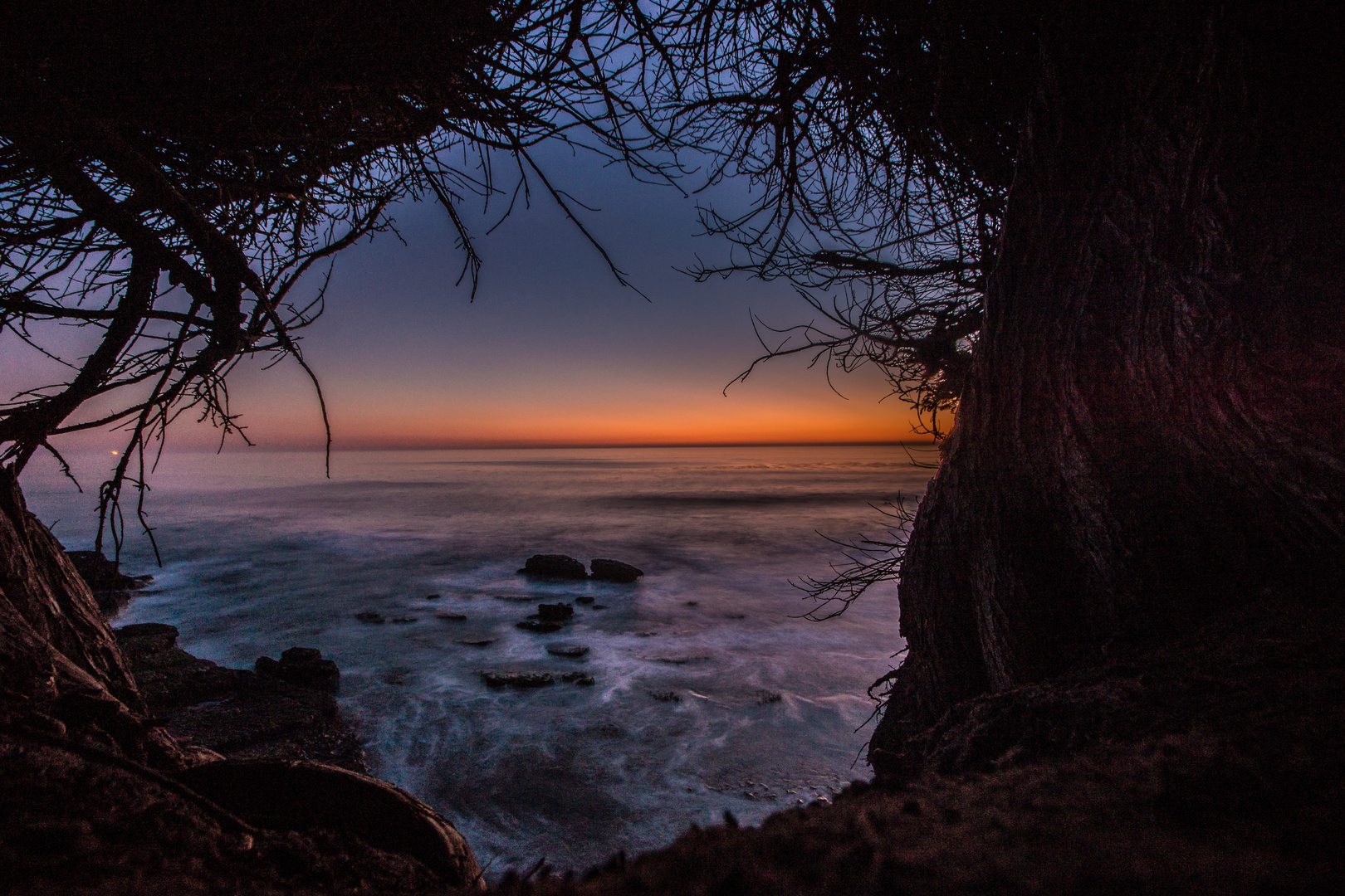 Three Mile Beach in Santa Cruz, California