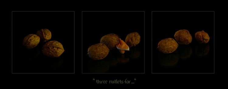 "Three nutlets for.......!"