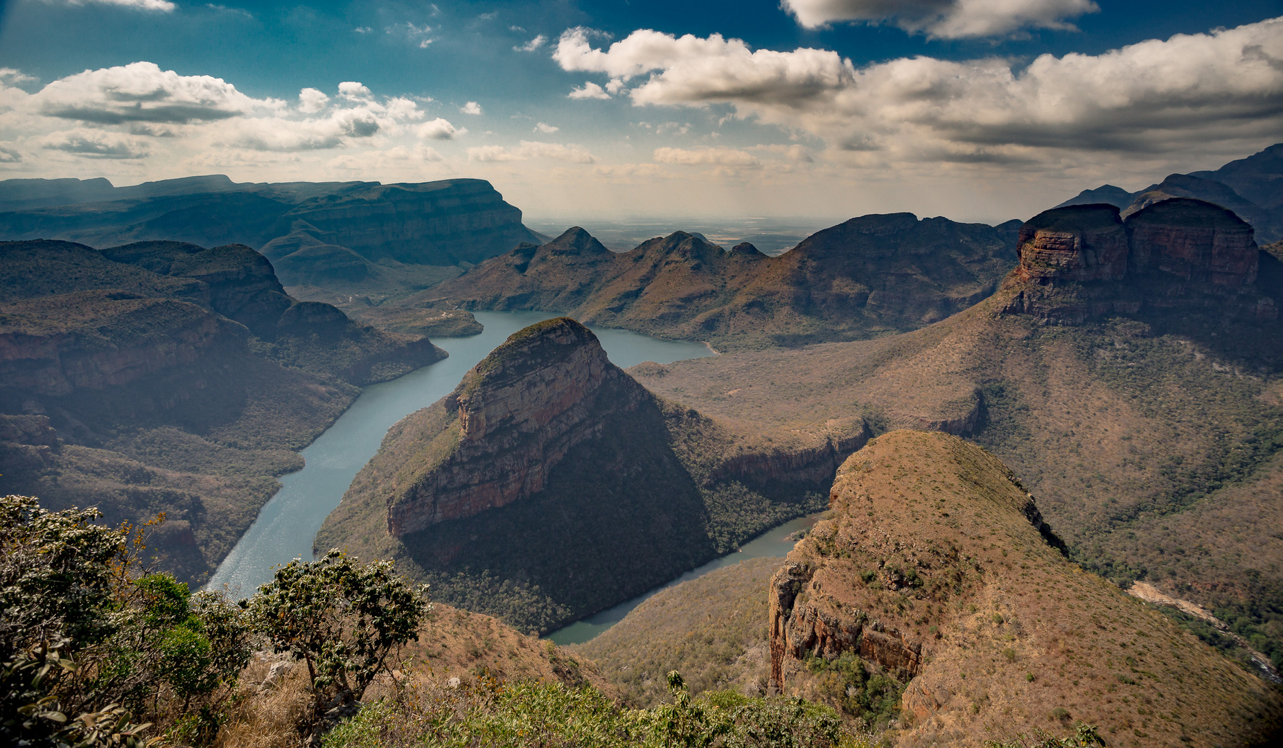 three rondavels Foto & Bild nature, water, warm Bilder auf