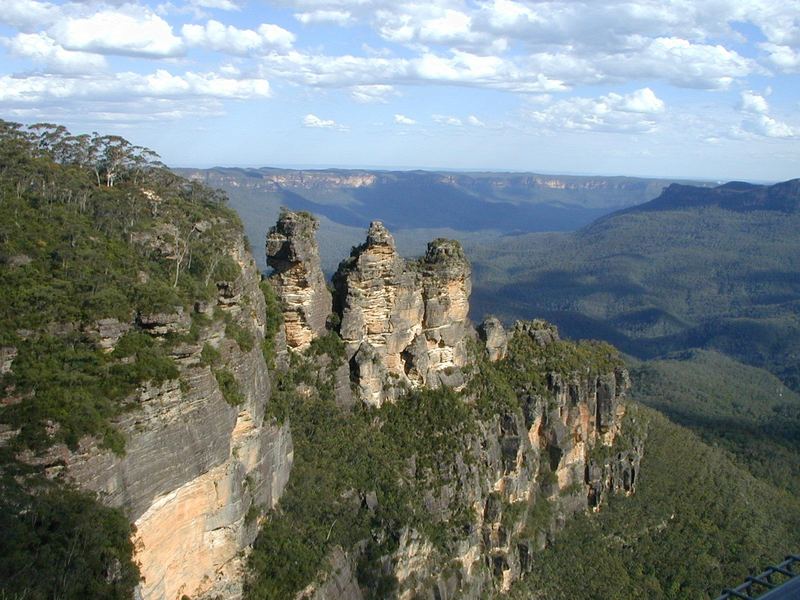 Three Sisters in den Blue Mountains