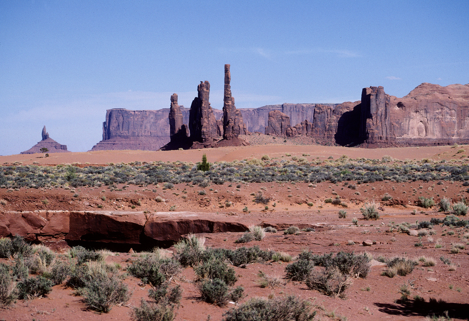 Three Sisters, Monument Valley, UT