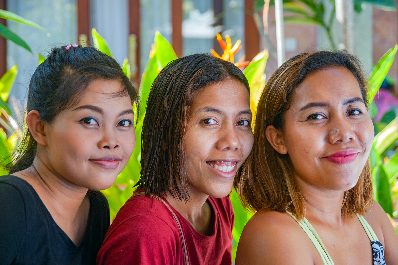 Three sisters once in Bali