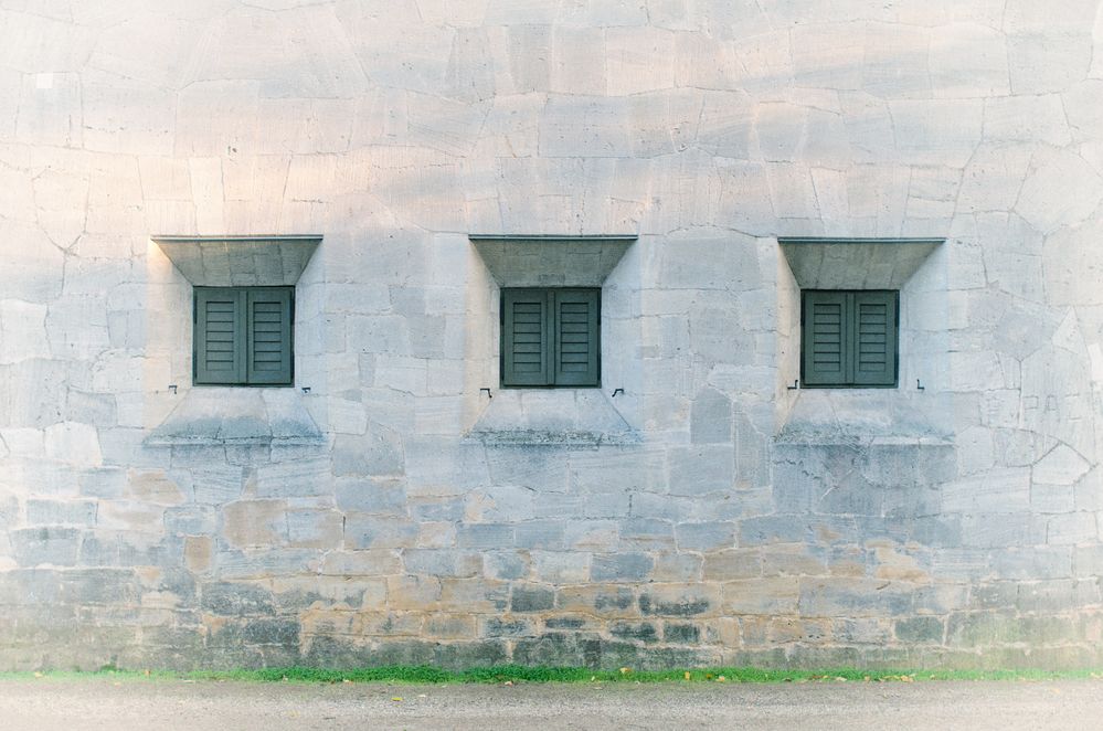 three windows