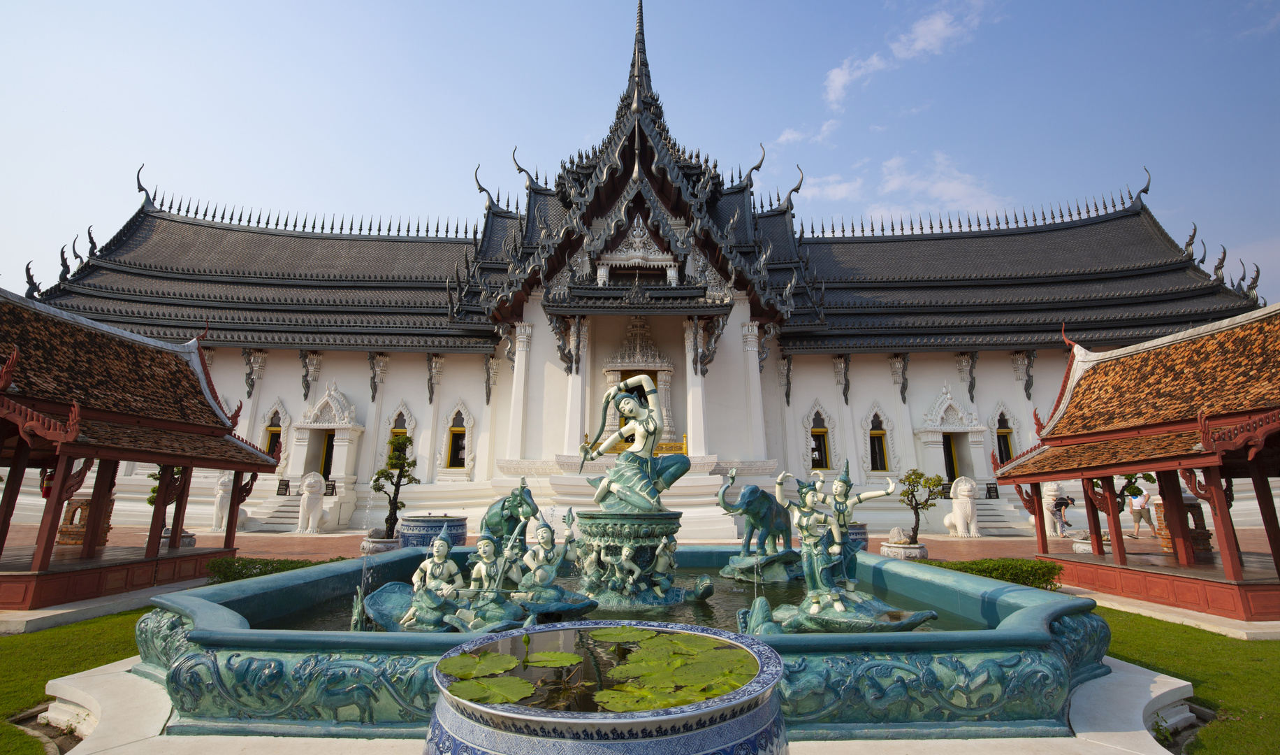 Thronhalle in Ancient City bei Bangkok