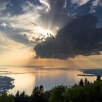 ... through the clouds