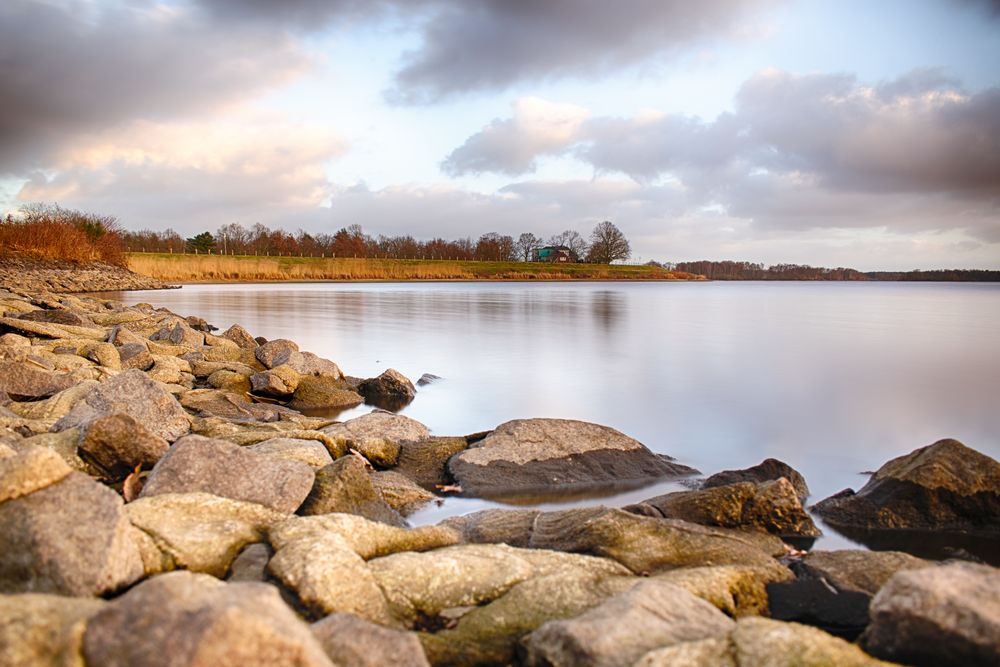 Thülsfelder Talsperre Foto & Bild landschaft, wasser, hdr Bilder auf