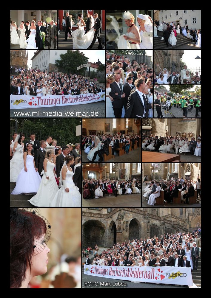 Thüringer Hochzeitskleiderball in Erfurt 2011