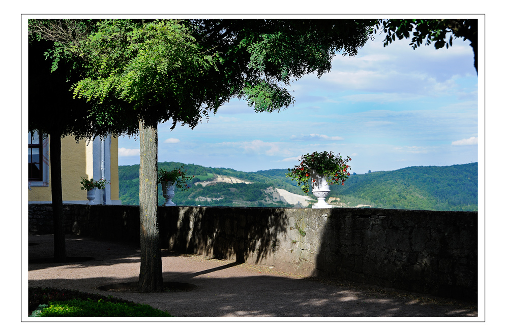 Thüringer Impressionen V: Topf mit Aussicht