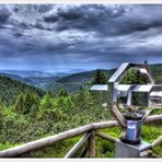 Thüringer Wald vom Rennsteiggarten