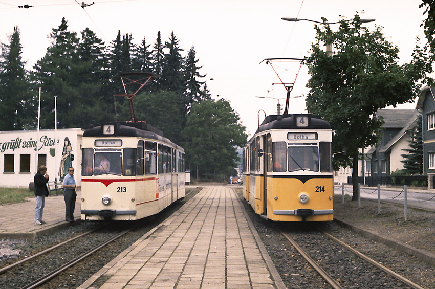 Thüringerwaldbahn: 213 (SL 4) / 214 (SL 4)