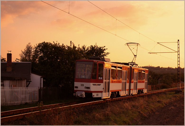 Thüringerwaldbahn [3] - Abendsonne