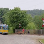 Thüringerwaldbahn [41] - Straßen(bahn)szene in Waltershausen