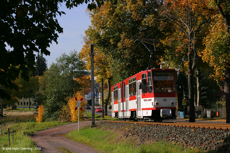 Thüringerwaldbahn [74] - Tabarzer Herbst