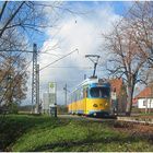 Thüringerwaldbahn in Spätherbst