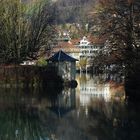 Thun ausgang See - eingang in die Aare