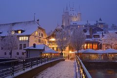 Thun im Schnee