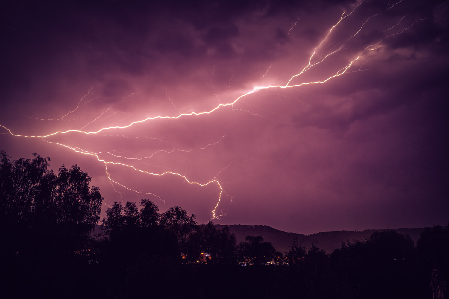 Thunderbolt and lightning - very, very frightening