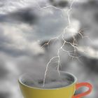 Thunderbolt in the cup of tea