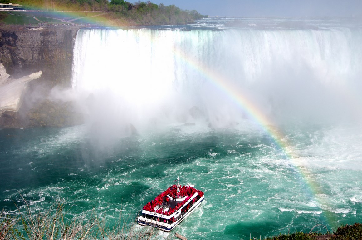 Thundering waters of Niagra