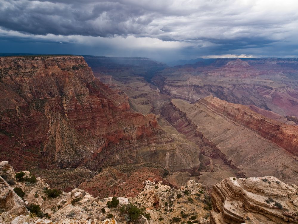 Thunderstorm am Grand Canyon