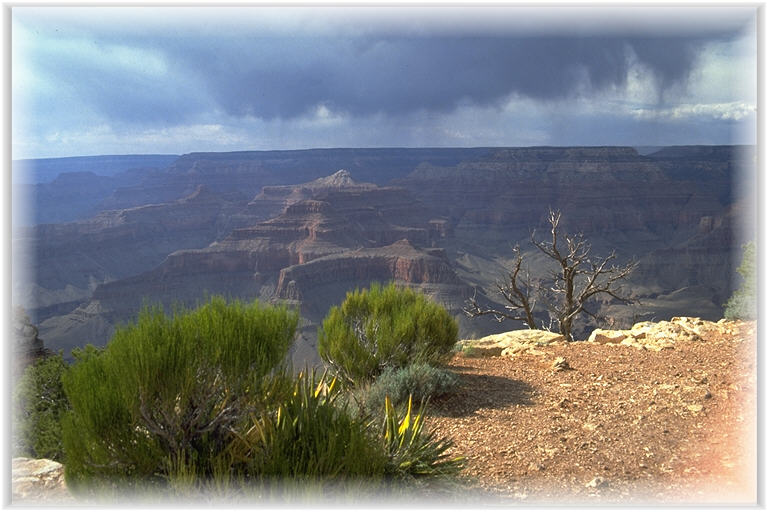 Thunderstorm am Grand Canyon