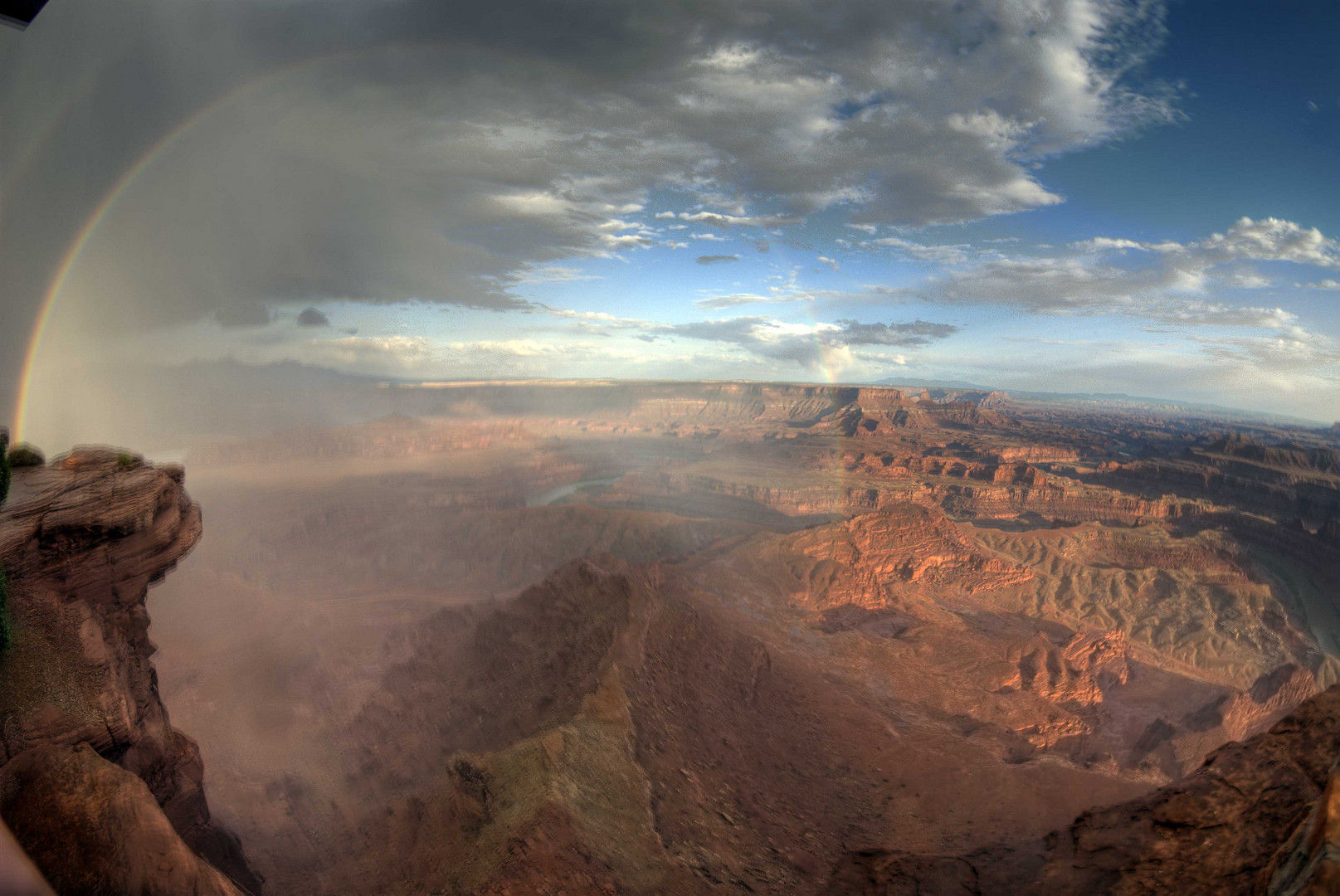 Thunderstorm at dead horse point